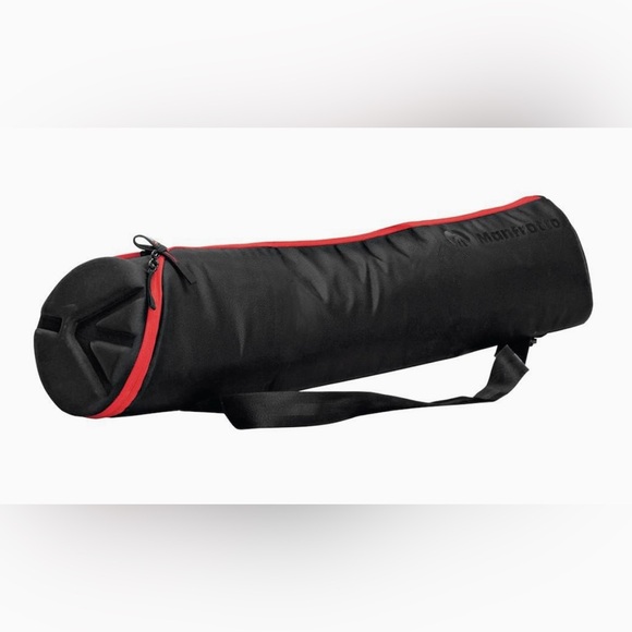 Manfrotto MB MBAG80PN 80cm Tripod Black w Red Trim Zippered Bag - Picture 2 of 12